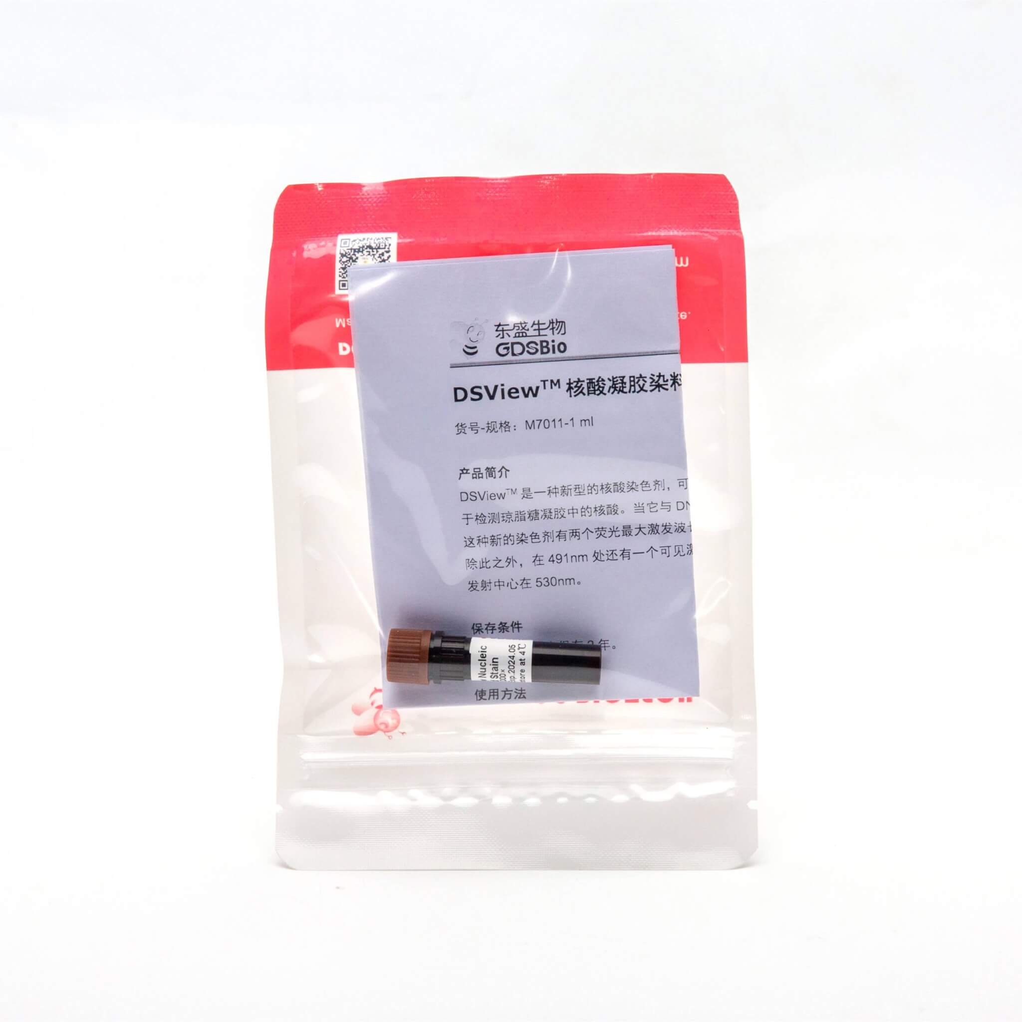 DSView核酸凝膠染料(20,000×)M7011-1 ml